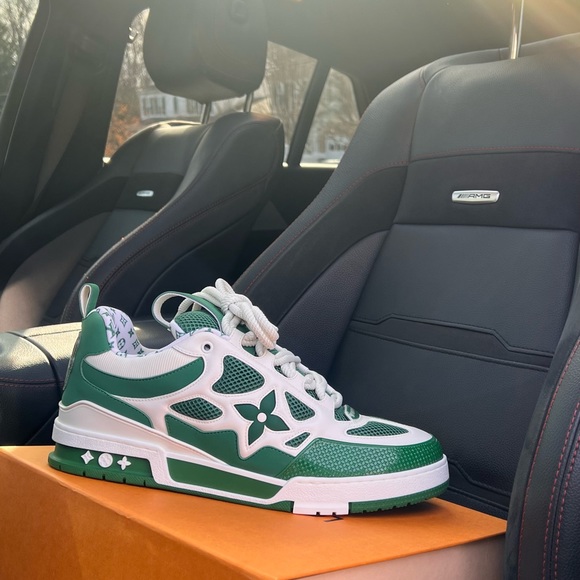 Louis Vuitton LV Skate Sneaker Green - Picture 5 of 6